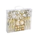 thumbnail image 2 of Juego de 40 bolas decorativas navideñas Macarena colgantes PVC PET, 2 of 8