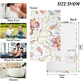 thumbnail image 2 of Paisley Floral Pattern Towels 2 Piece Cotton Hand Towels, Highly Absorbent Towels for Bathroom, Hotel, Gym and Spa 28 X 16 Inches, 2 of 7