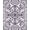 Purple, Pattern 4, variant on ODIKA 5'x7' Machine Washable Non-Slip Area Rug, Damask Floor with Flourishing Scroll High Traffic Rug, Brown, 665805