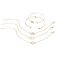 thumbnail image 1 of Bracelets Hand Chains Round Bracelet Exquisite Alloy Beach Style for Women Platform Competitive Title, 1 of 2