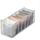 thumbnail image 5 of Organizadores de cajones plegables, paquete de 3, organizadores de ropa interior, divisores, cestos para tocador, cajas de tela, cubos de almacenamiento para ropa interior, sujetadores, lencería,, 5 of 7
