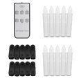 thumbnail image 1 of Flickering Operated Flameless LED Lights Tealight Candles With Control Decor, 1 of 1