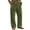 Army Green, variant on Men's Sports Casual Jogging Trousers, Lightweight Straight Leg Hiking Pants for Outdoor, Gym and Daily Wear,Army Green,L