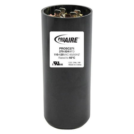 

Perfect Aire 3906591 270-324 MFD Pro-Aire Round Start Capacitor