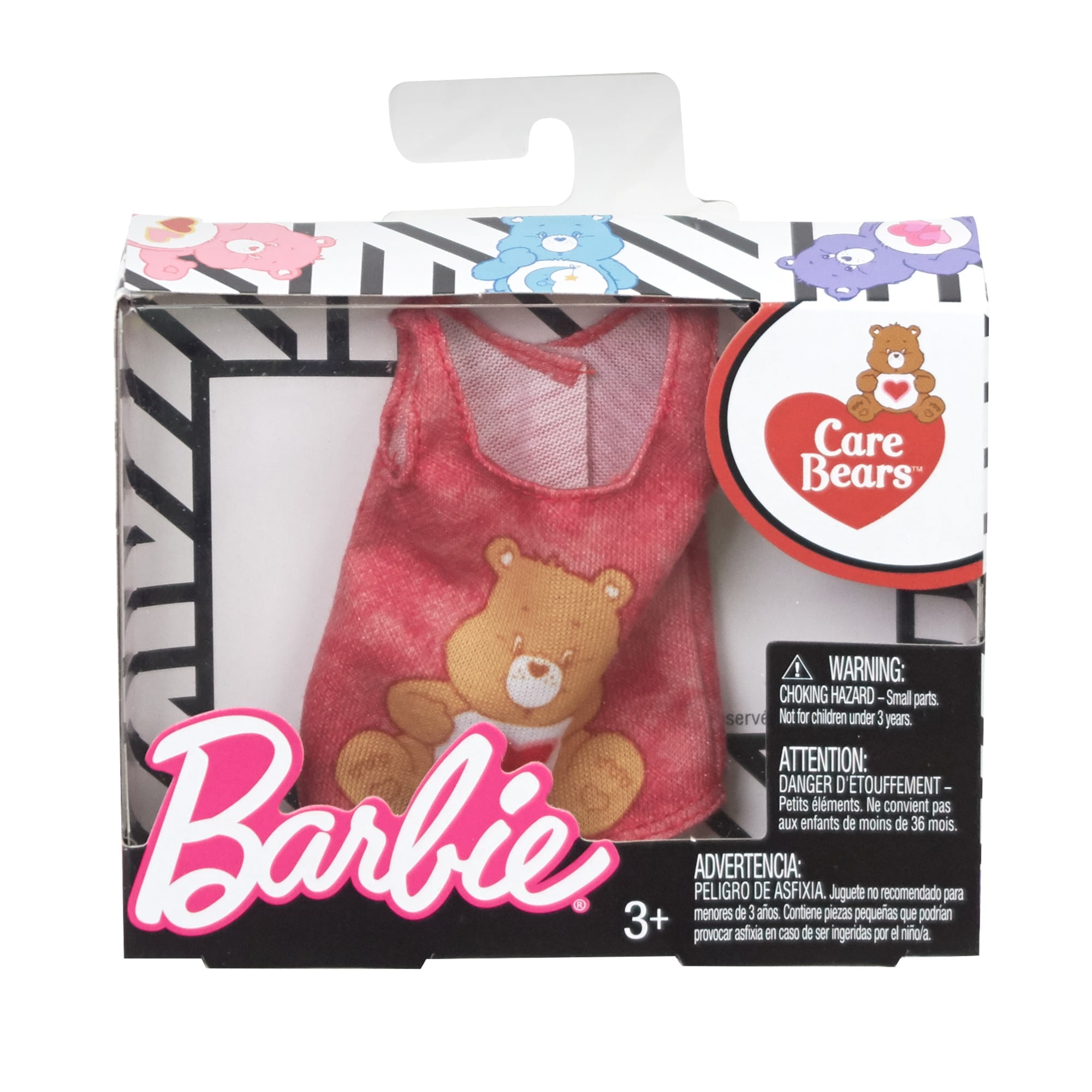 barbie care bear fashion pack
