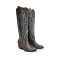 thumbnail image 3 of DREAM PAIRS Womens Knee High Boots Cowboy Cowgirl Pull On Embroidered Western Boots, 3 of 8