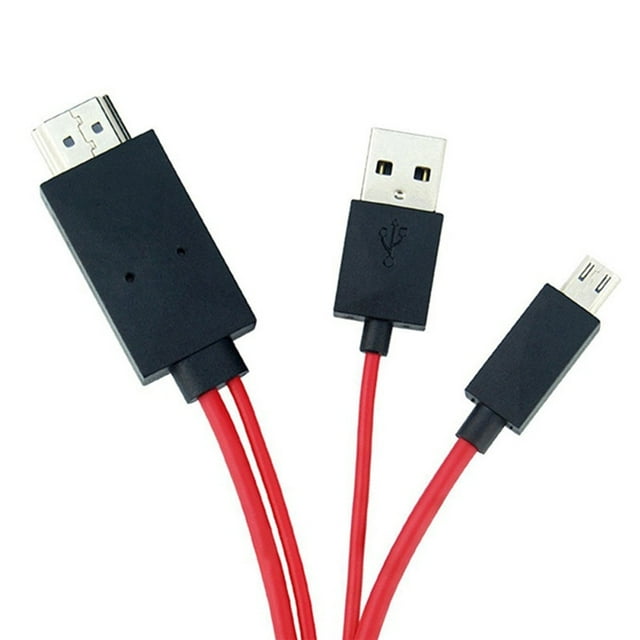 2M MHL Micro USB to HDMI 1080P HD TV Cable Adapter For Android IPhones Samsung