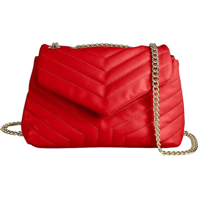 Bolso Cruzado de mujer | Bandolera tipo Crossbody con Strap Ajustable| Bolsa Pequeña con Correa de Cadena | Bolso de Hombro con Cierre Sakura (Tori 鳥)