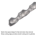 thumbnail image 3 of Uxcell Solid Carbide Left Hand Spiral Flutes Twist Drill Bits Tool for Stainless Steel 2.6mm, 3 of 5