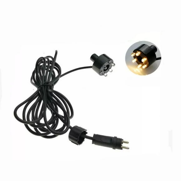 VONKY Bon Accessoire Décoratif pour Aquariums Aquariums Noir Chaque Lampe Est Équipée Blanc Chaud