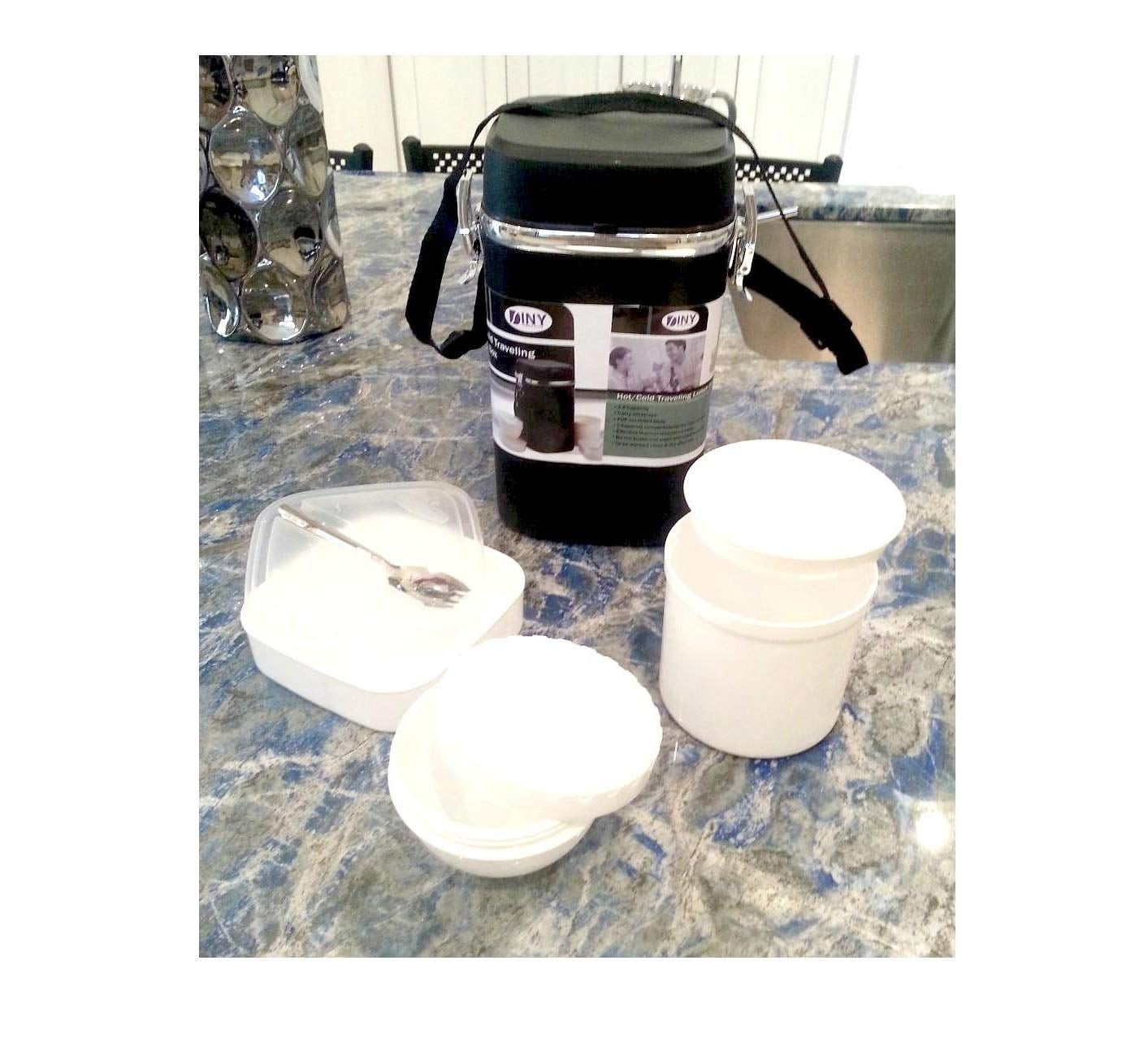 thermos with compartments