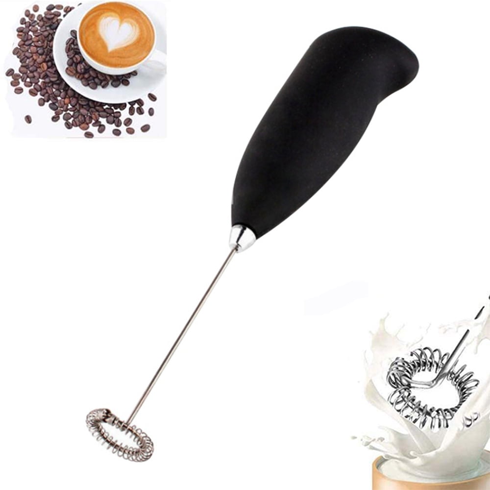  FYY Rechargeable Milk Frother Handheld, Electric Foam Maker  with with Wireless Charging Base, Frother Drink Mixer with Stands for  Coffee, Lattes, Cappuccino, Frappe, Matcha, Hot Chocolate,-Black: Home &  Kitchen