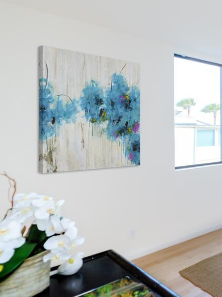 "Center Piece II-2" Painting Print on Wrapped Canvas
