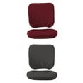 thumbnail image 1 of Paquete de 2 de Asiento de Oficina de Reposabrazos de Poliéster Extraíbles, 1 of 9