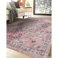 thumbnail image 4 of Unique Loom Mangata Collection Area Rug - Melodie (5' 3" x 8' Rectangle Apricot and pink/Gray), 4 of 12