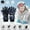 czb# Black201, variant on CUZIBR Kids Gloves Windproof Warm Thick Ski Gloves Waterproof Snowboarding Skating Cycling Comfortable Thermal Mittens For Snow Weather,Dark Blue,L