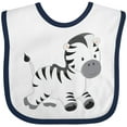 thumbnail image 3 of Inktastic Zebra Boys or Girls Baby Bib, 3 of 4