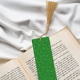 thumbnail image 6 of Kdxio Green Glitter Print Metal Tassel Bookmarks,Perfect Gift for Art Lovers and Bookworms Metal Bookmarks for Women, 6 of 8