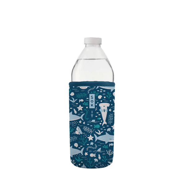 Sok It BotlSok Water Bottle Sleeve Insulated Neoprene Cover Fits 12oz Water Bottle