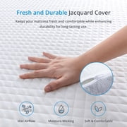 MLILY USA EGOHOME 14 inch Full Size Mattress in a Box, Gel Memory Foam Mattress, Medium Firm — $339.99 (58% off)