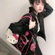 thumbnail image 3 of Bolso de viaje Kawaii Hellokitty Sanrio Japanese Sweetheart Babes Pu Súper gran capacidad Satchel Bolso de estudiante, 3 of 3