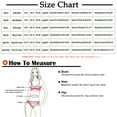 thumbnail image 3 of amlbb Swimsuit Women Two Piece Sexy Women Bikini Splicing Solid Two-Piece Swimwear Swimsuit Beachwear Set Bathing Suit on Clearance, 3 of 8
