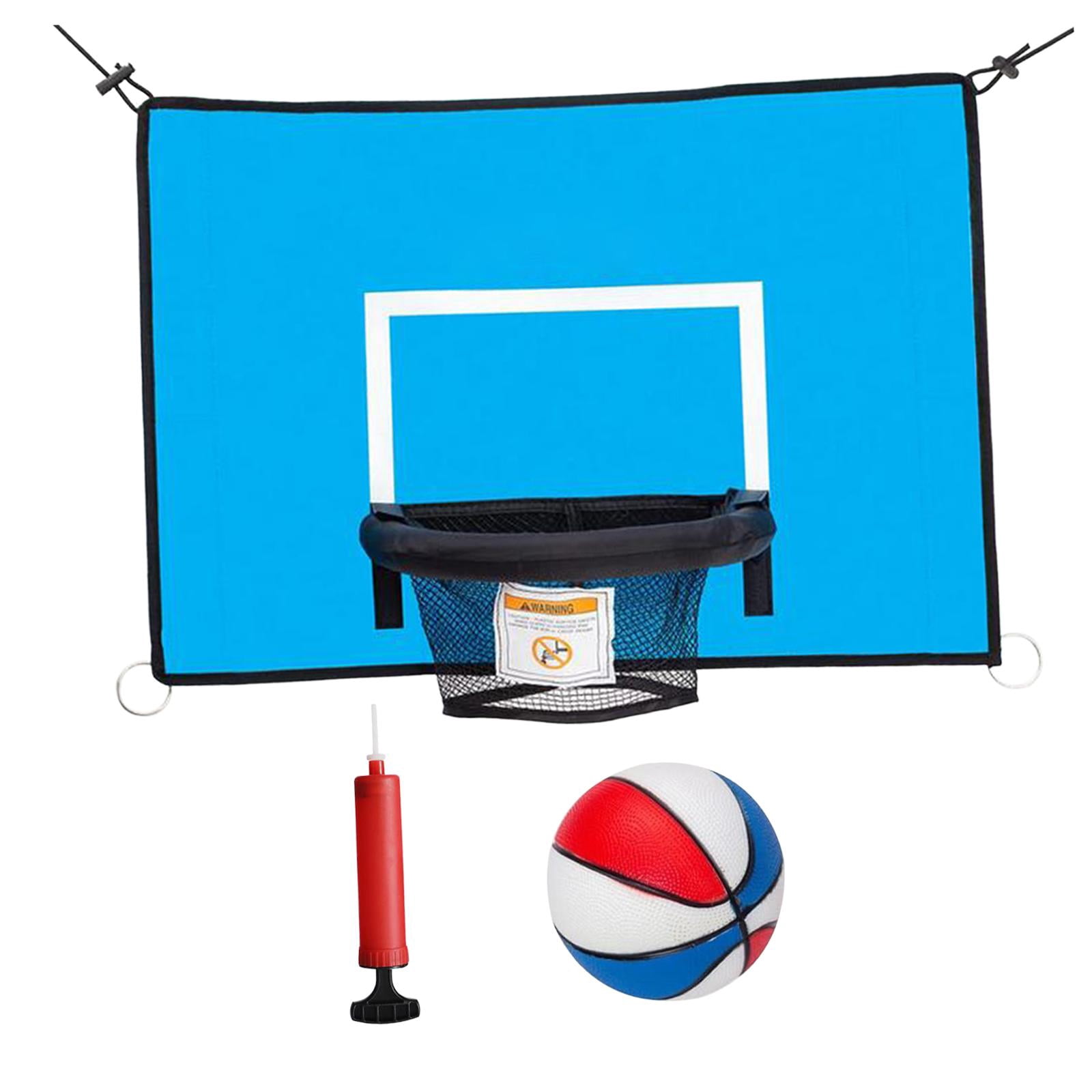 DimyFew Mini Basketball Hoop, Basketball Frame with Small Basketball Basketball Training 69cm Colored Ball
