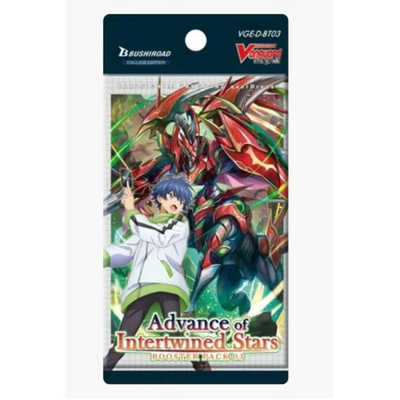 Cardfight Vanguard overDress Advance of Intertwined Stars Booster Pack (7 Cards)