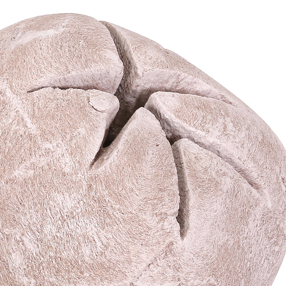 Barton Ceramic Imitated Skull Natural Gas LP Wood Fireplace Firepit Campfire - Light Beige