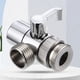 thumbnail image 4 of Desviador Grifo Lavabo Convertidor Grifo Lavabo Adaptador Desviador Ducha Champú Externo, 4 of 7