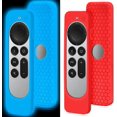 thumbnail image 1 of Funda Protectora Glow BlueUf para Apple TV 4k 2021 YONGSHENG Silicona Suave Antideslizante, 1 of 4
