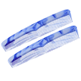 thumbnail image 4 of Parcelona French Small 5.25" Pocket Hair Comb for Women, Men for Daily Grooming (Red(Setof2)), 4 of 14