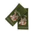 thumbnail image 2 of Serafina Home Fall Harvest Let's Gather Squirrel Bathroom Fingertip Towels, Set Of 2, 2 of 4