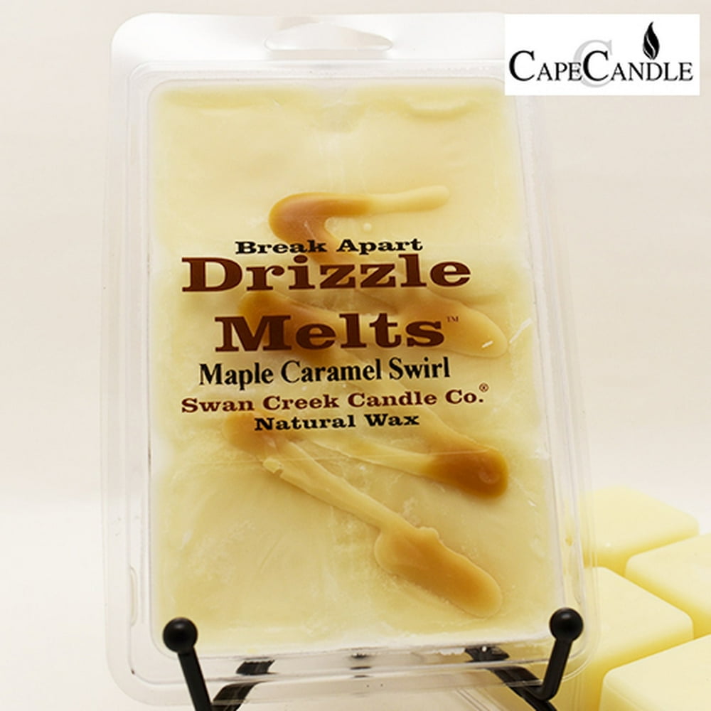 2Pc Swan Creek Candle Maple Caramel Swirl Drizzle Melts