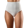 thumbnail image 1 of Underworks High-Waisted Compression Shapewear Panty - White - 2XLarge, 1 of 5