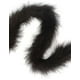 Marabou Feather Boa Couleur Unie Heavyweight 72"-Noir – image 1 sur 1