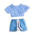 thumbnail image 4 of Ropa de muñeca en miniatura de 15 cm CUTICAT ropa de muñeca DIY azul, 4 of 8