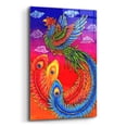 thumbnail image 2 of Epic Art 'Fenghuang Chinese Phoenix Rainbow Bird' by Rebecca Wang Art, Acrylic Glass Wall Art, 12"x16", 2 of 8