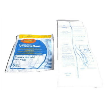 Eureka Upright Paper Bags F&G 9PK Microlined Envirocare Replacement Part-216-9