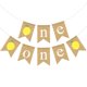 thumbnail image 1 of KAKOWELY Juego de 2 banderines de lino con diseño de limón para el primer cumpleaños de bebé, banderines de cola de golondrina, suministros para decoración de fiestas infantiles, guirnalda colgante, 1 of 4