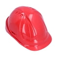 thumbnail image 2 of Red Breathable Hard Hat ABS Adjustable Anti Smash Impact Resistant Helmet for Construction Sites, 2 of 14