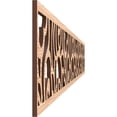 thumbnail image 3 of Ekena Millwork 46 1/4"W x 6"H x 3/8"T Springfield Fretwork Moulding, Red Oak, 3 of 13