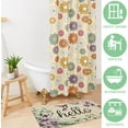 thumbnail image 6 of Spring Decor Door Mat - Green Daisy Flower Farmhouse Welcome Summer Mats Outdoor Colorful Flowers Doormat Non Slip Rubber Floral Decorative Front Door Mats Indoor Rug 17" x 30", 6 of 6