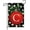 Color-C, variant on Christmas Ball Monogram Garden Flag 12x18 Double Sided Burlap, Small Welcome Initial Letter C Family Last Name Yard House Flag Outdoor Decoration (ONLY FLAG)