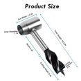 thumbnail image 3 of Jinsinto Hand Drill For Woodworking, Manual Survival Drill, Manual Auger Tools, 3 of 5