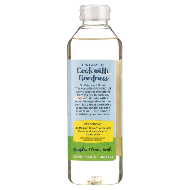 Carrington Farms Coconut Cooking Oil, 16 fl oz - Walmart.com