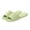 Green, variant on SuTry Unisex Couple Vertical Ribbed Strap Slides EVA Soft Sole Non Slip Waterproof Indoor Outdoor Bathroom Summer Casual Slippers