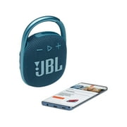 JBL Clip 4 Bluetooth Speaker and divvi Case Kit - Blue