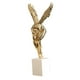 thumbnail image 2 of Figura de arte abstracto, adorno artesanal de resina, estatua de arte de hombre , figura coleccionable para dormitorio, estudio, habitación, Oro, 2 of 8