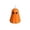 A005- Saffron, variant on Decorative Candle Purple Ghost Shaped Unscented Wax Candle for Halloween Home Decor Spooky Season Table Centerpiece 1 Count for Halloween Party Displays